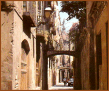 Calle de En Carabassa, en Ciutat Vella de Barcelona. Fotografia de Jordi Pareto