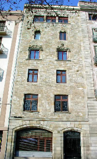 Casa de Cervantes en Barcelona