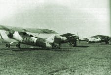 Aeròdrom republicà de Seriñena, avions de combat preparats