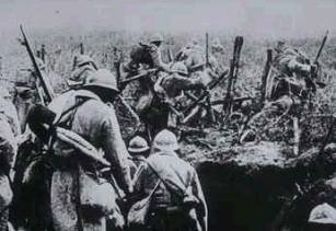Soldats a les trinxeres de Verdun