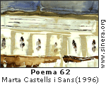 'Poema 62' de Marta Castells i Sans (1996)