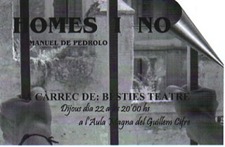 Cartell de 'Homes i No'